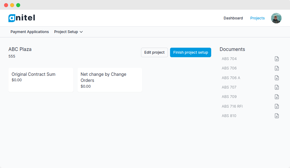 Update project details page screenshot
